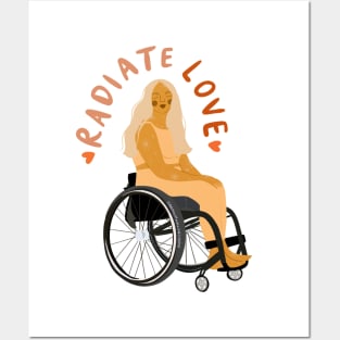 Radiate love Posters and Art